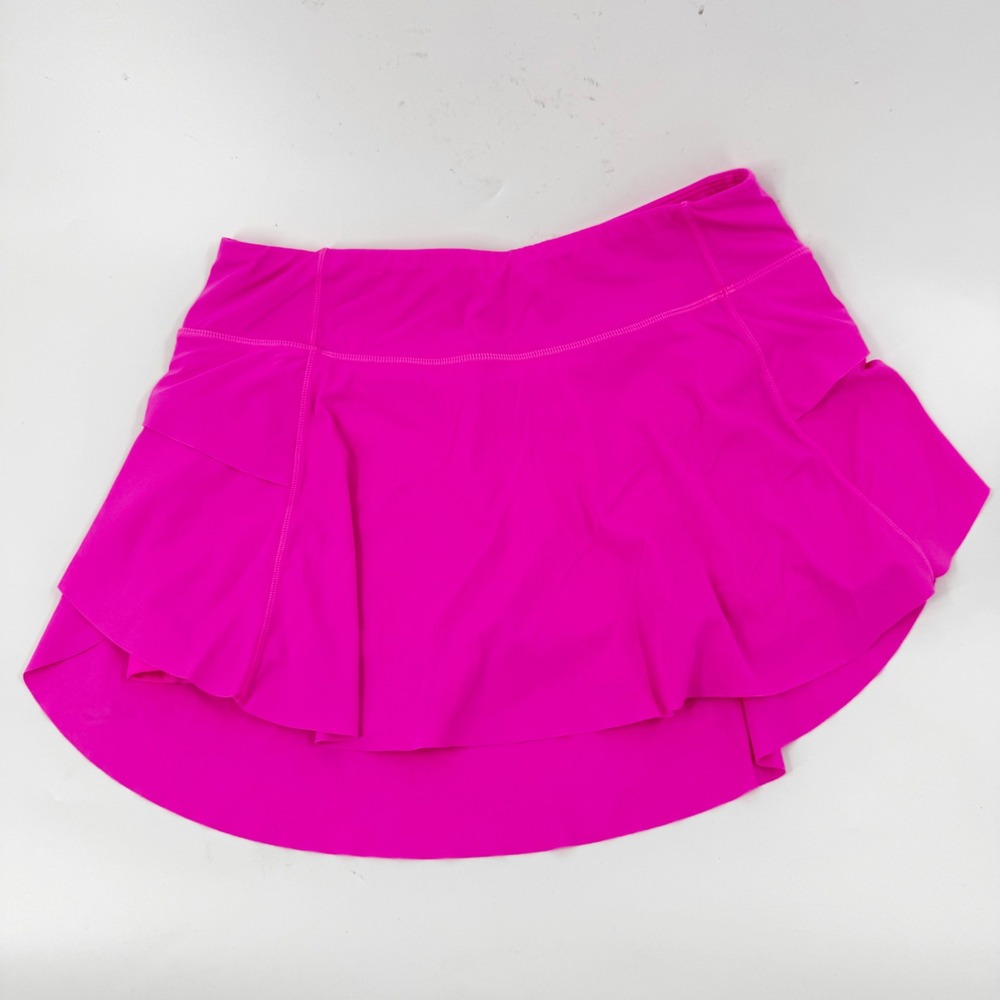 Zyia Active Hot Pink Ruffle Athletic Skort Womens XS Tennis‎ Golf Running Skirt
